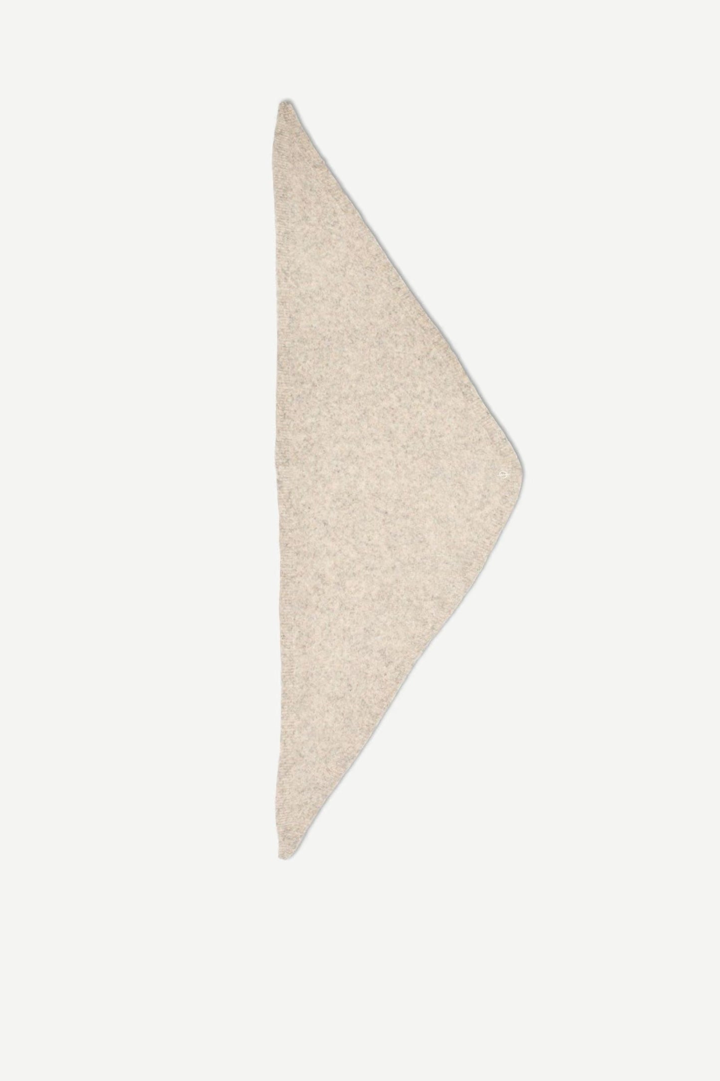 Sapia Triangle Scarf Beige Melange, Samsøe Samsøe