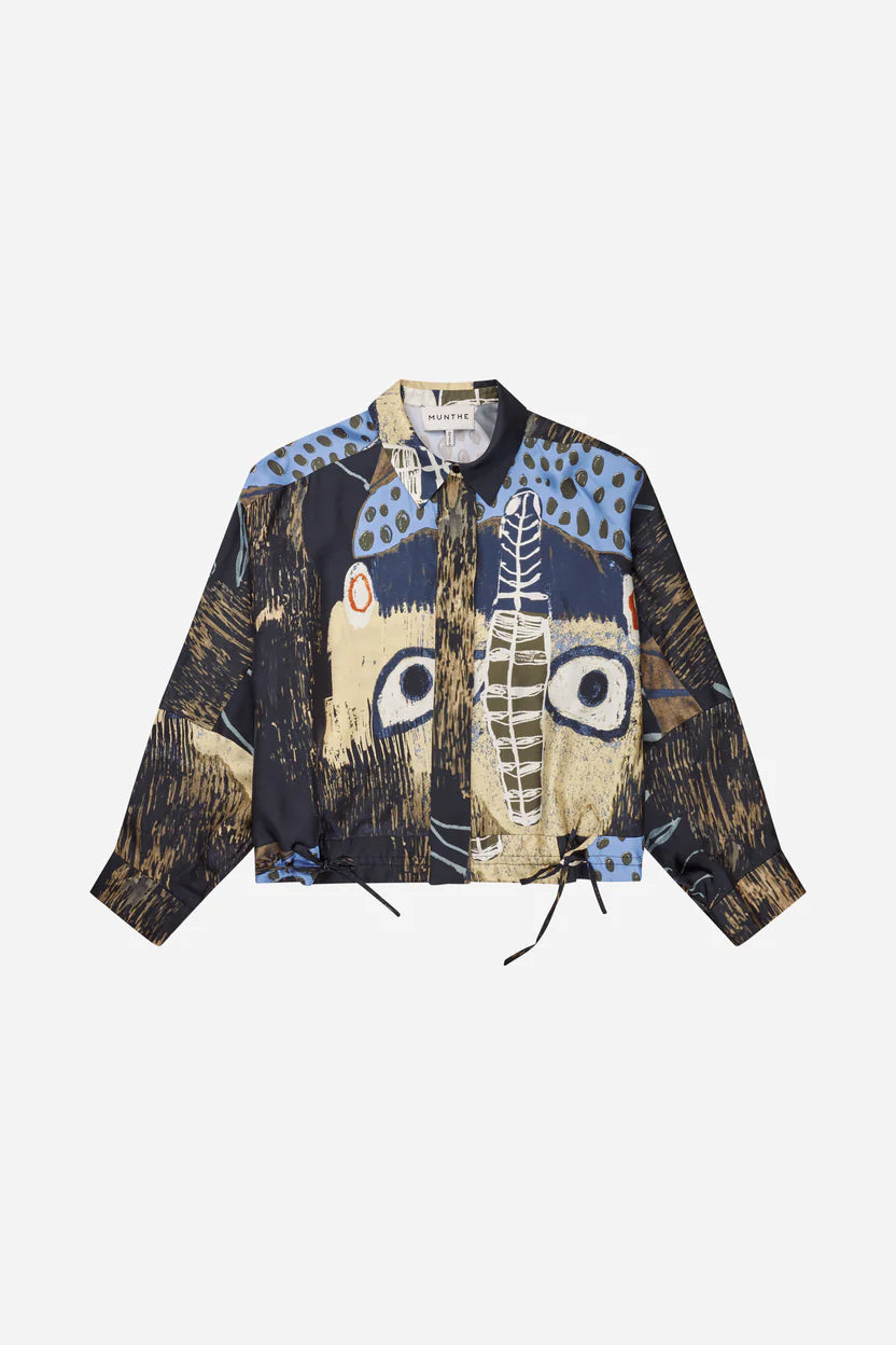 Loasta Top, Black Print