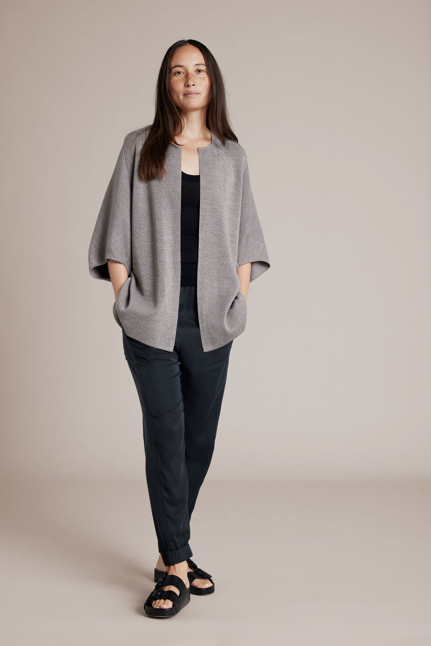 Evi, Melange Grey