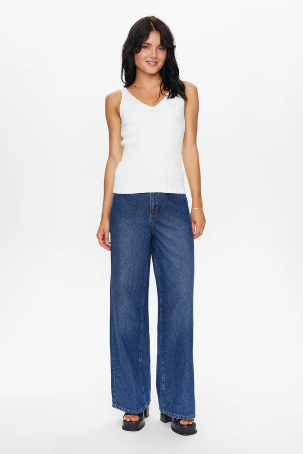 Nucerys Knit Top, Cloud Dancer