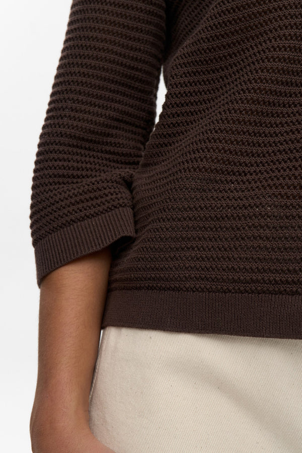 Nuvilde Cardigan, Black Coffee