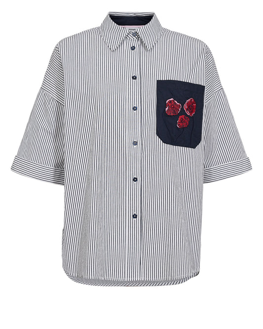 Nutille SS Shirt Dark Sapphire