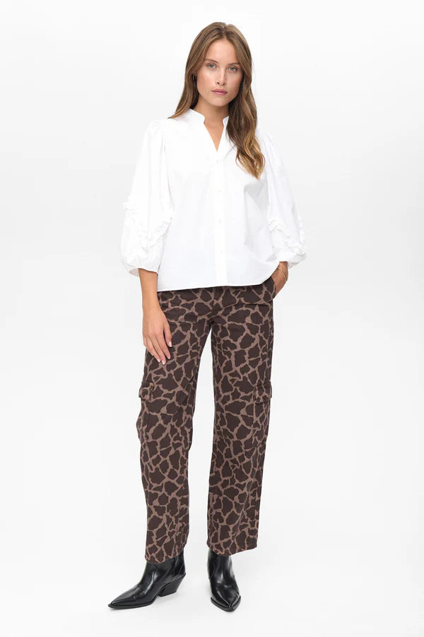 Nuaiko Shirt, Bright White