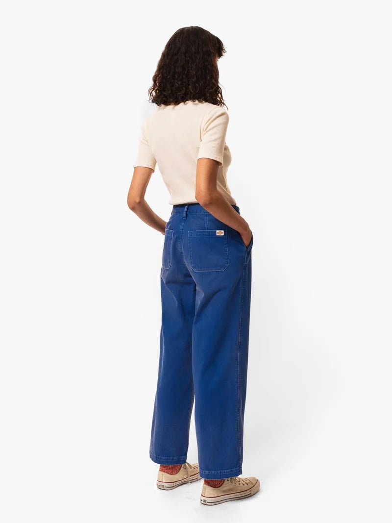 Wendy Herringbone Pants, Blue
