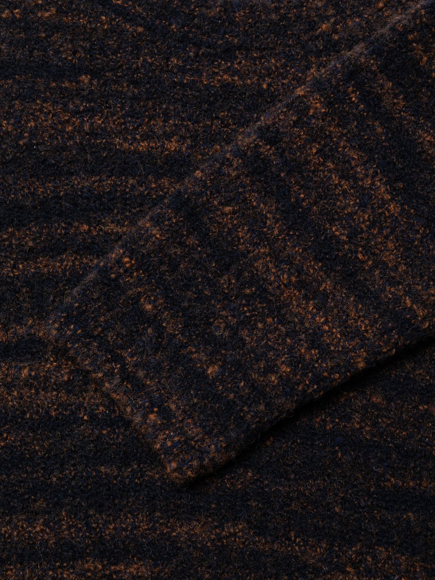 Gurra Boucle Sweater, Black/Brown
