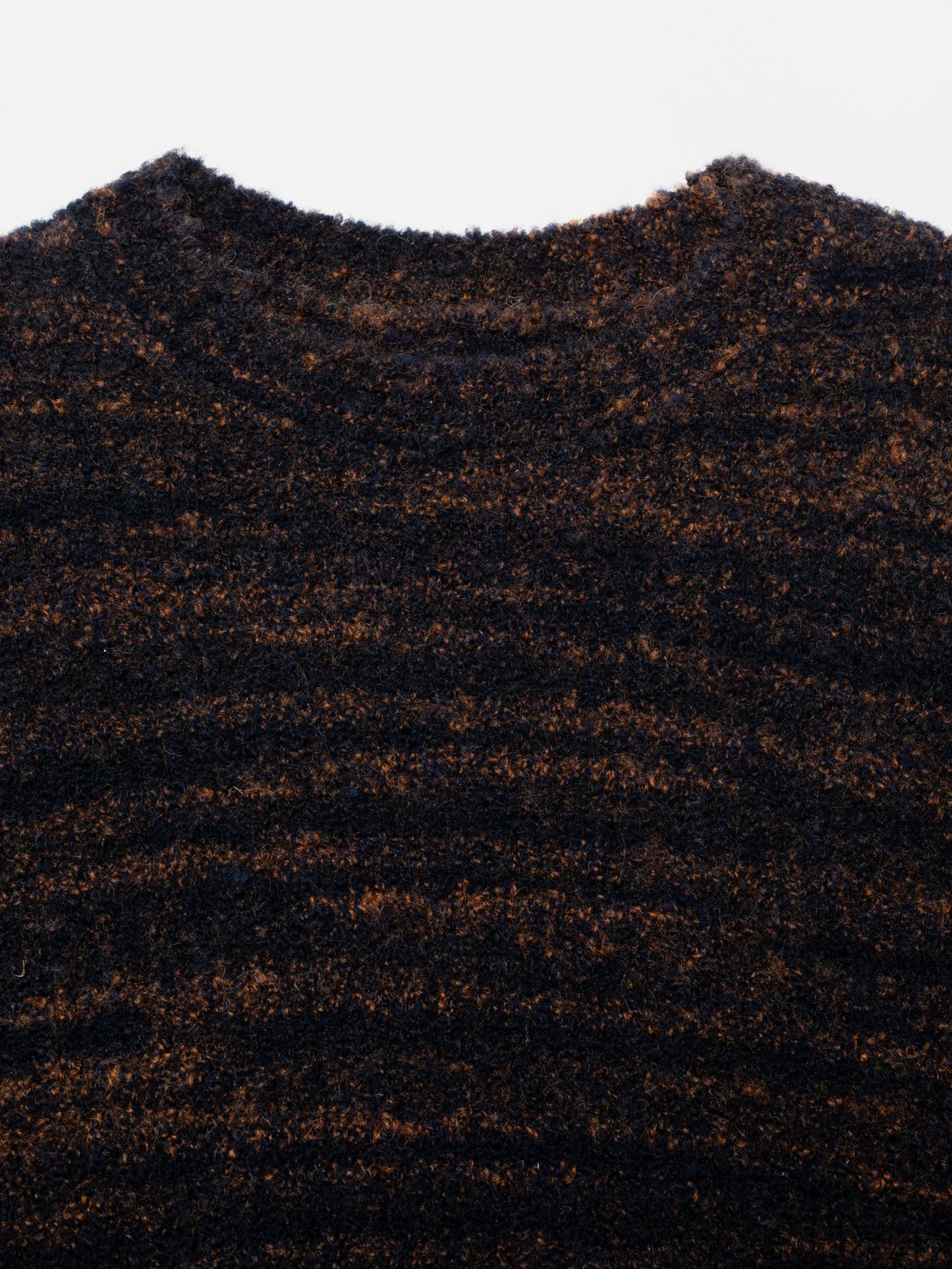 Gurra Boucle Sweater, Black/Brown