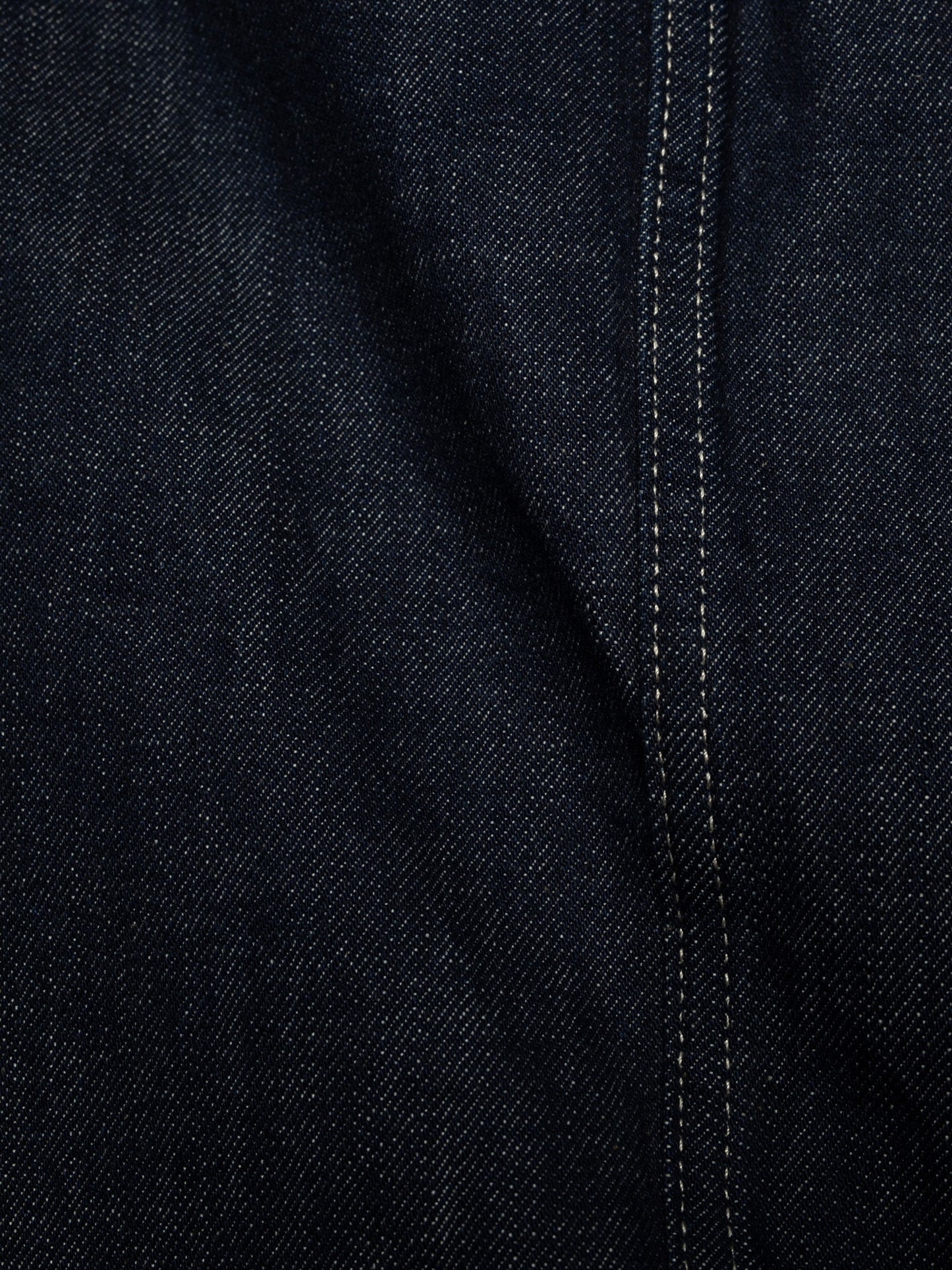 Elvy Workwear Denim Skirt, Dark Blue