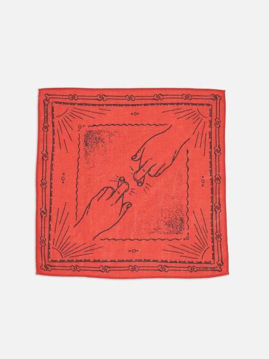Ingrid Bandana Double Cross Red, Nudie Jeans, Såininorden