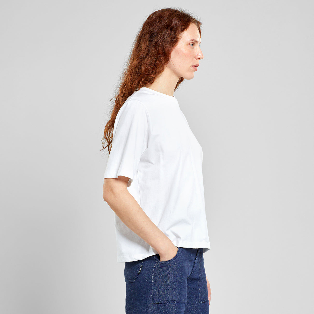 T-shirt Vadstena Base, White