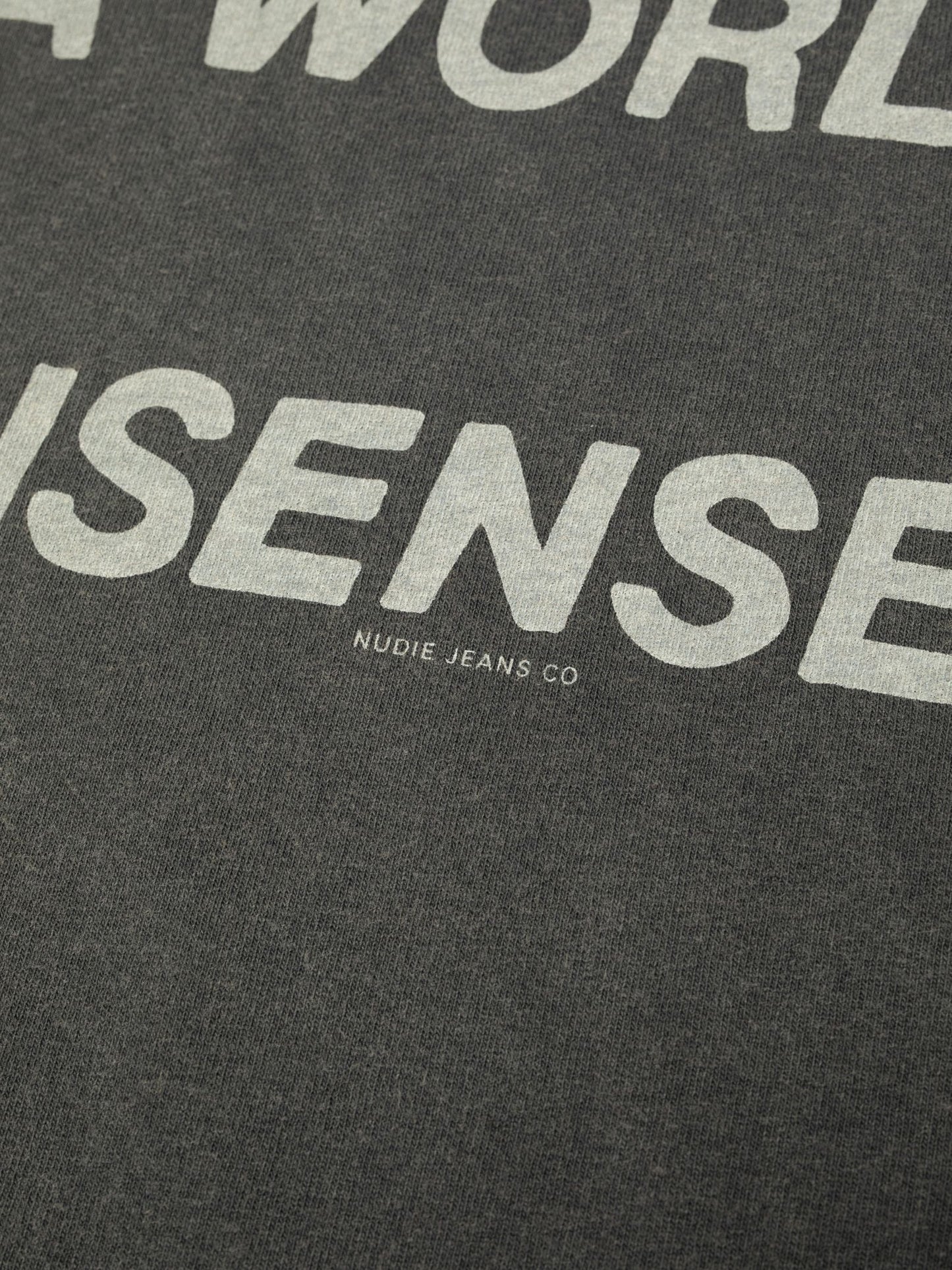 Joni T-shirt Make Sense, Antracite