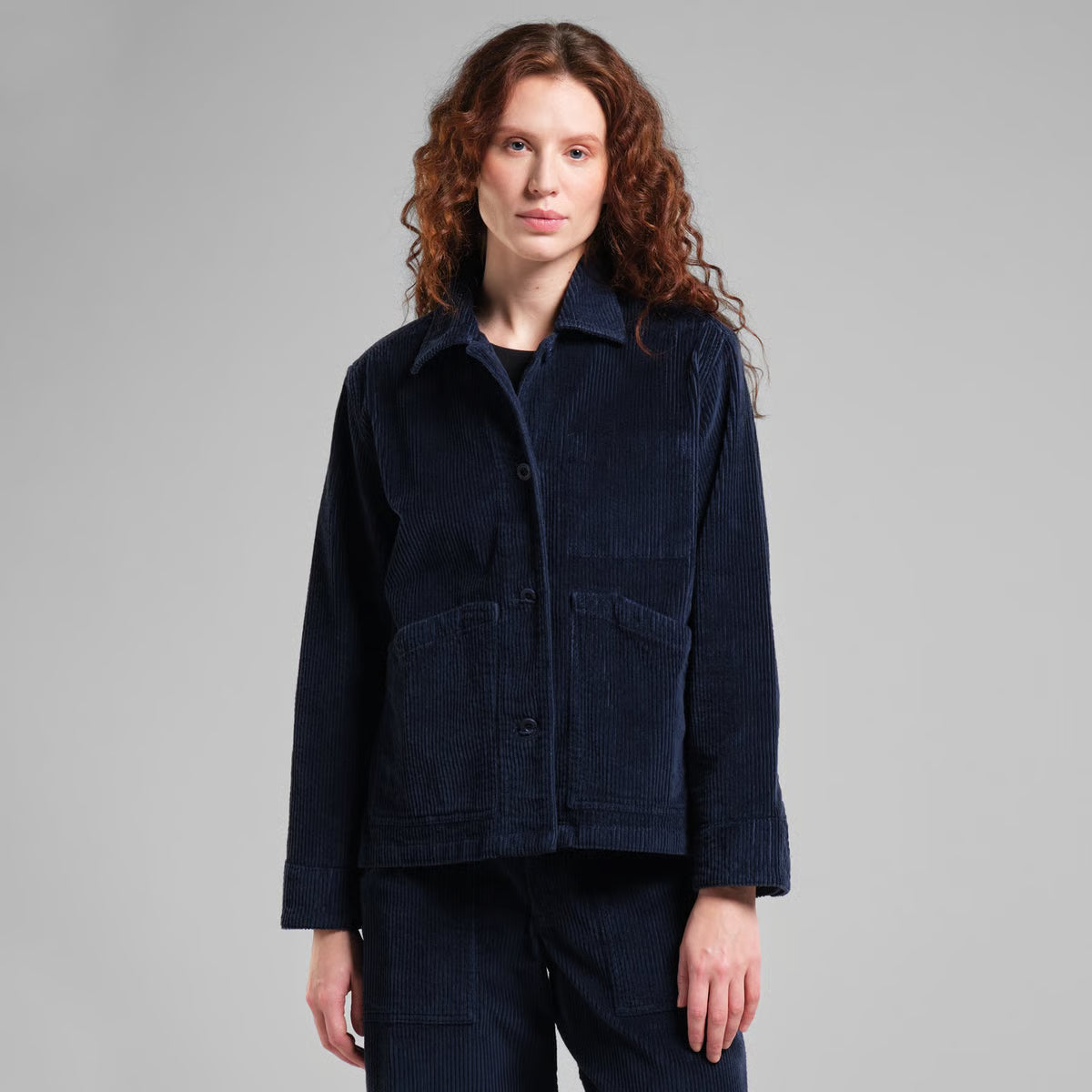 Jacket Stiby Corduroy, Navy