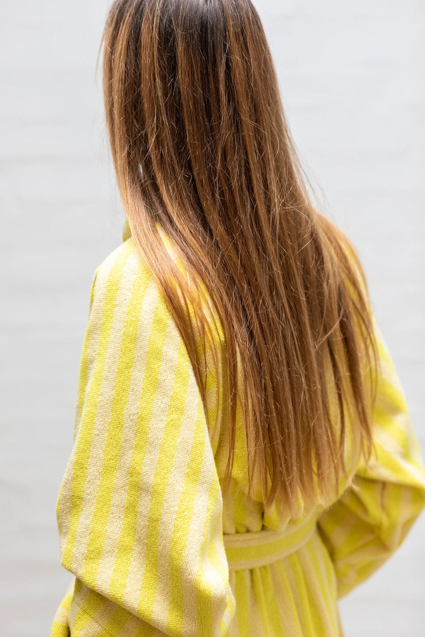 Naram Bathrobe, Pristine & Neon Yellow