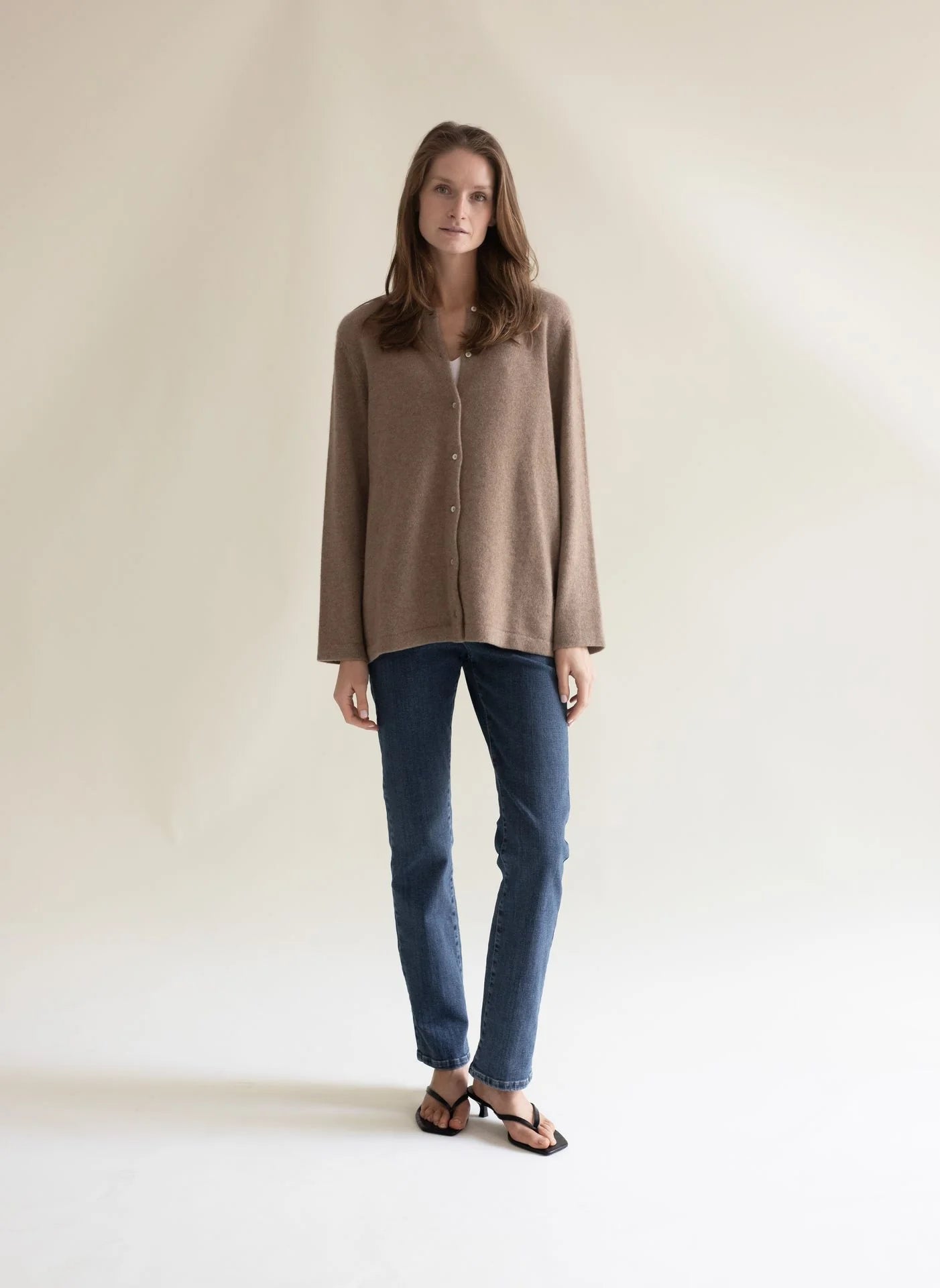 Cashmere Overshirt, Caramel