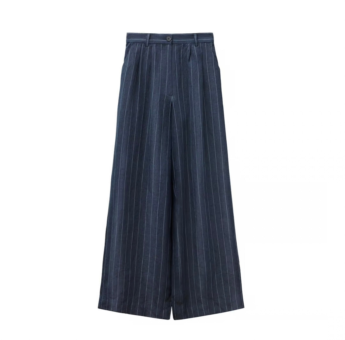 Dreamy Pants Linen Denim Stripe