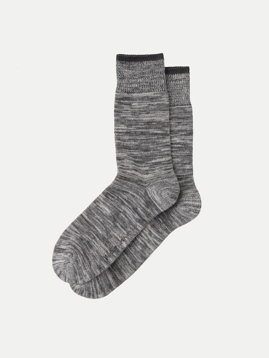 Rasmusson Multi Yarn Socks Dark Grey