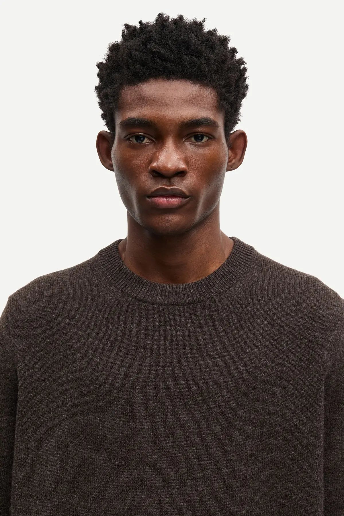 Isak Knit Sweater, Turkish Coffee