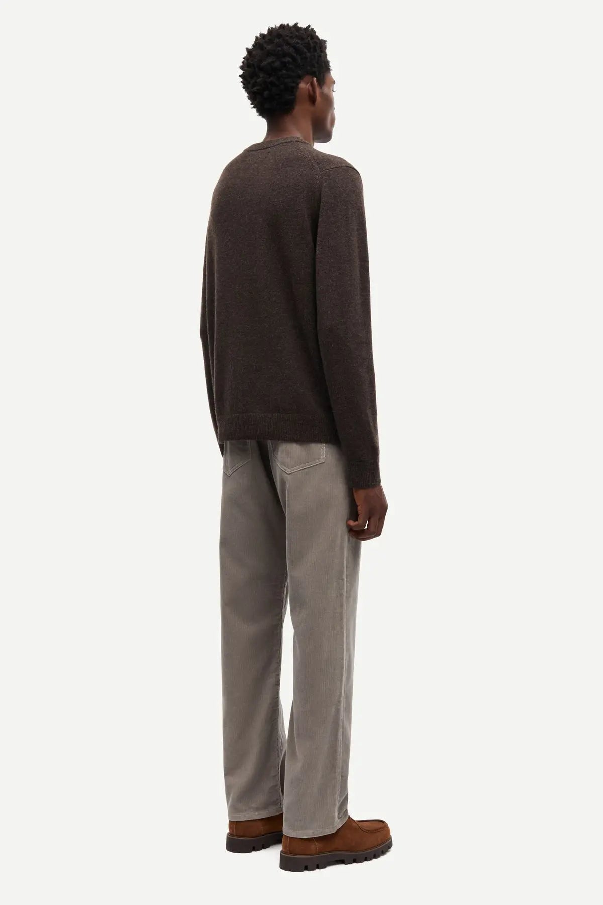 Isak Knit Sweater, Turkish Coffee