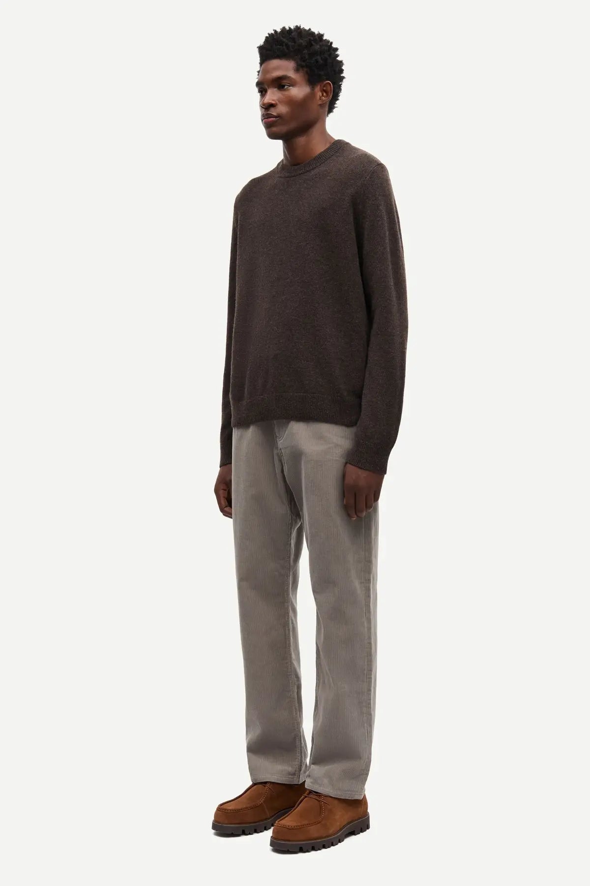 Isak Knit Sweater, Turkish Coffee