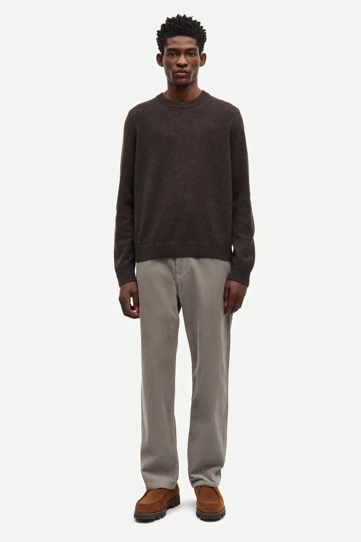 Isak Knit Sweater, Turkish Coffee