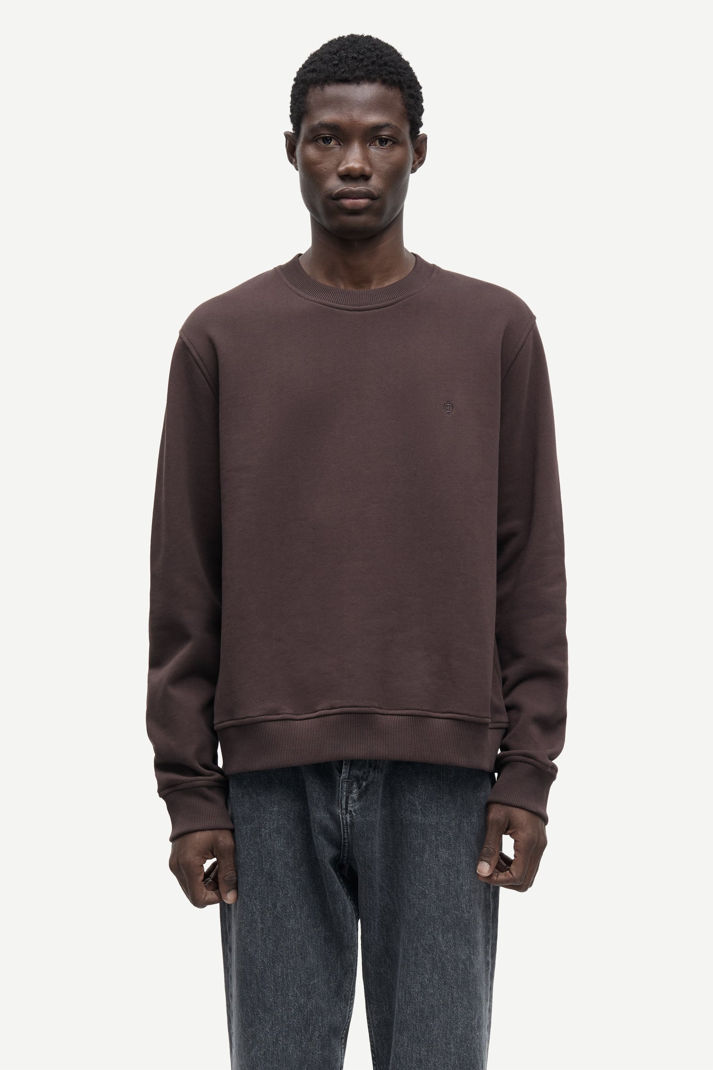 Saotto Sweatshirt, Black Coffee