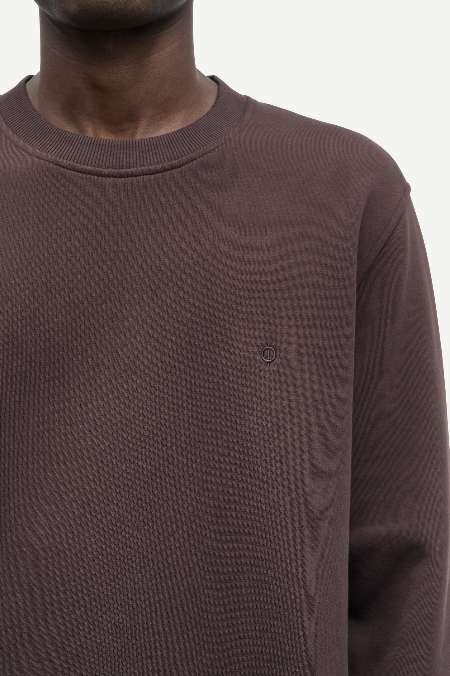 Saotto Sweatshirt, Black Coffee