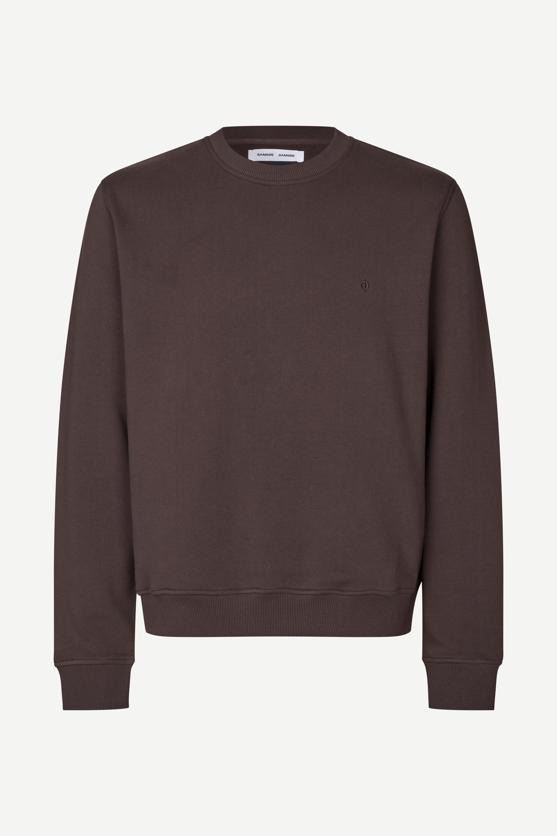 Saotto Sweatshirt Black Coffee, Samsoe Samsoe, Såininorden