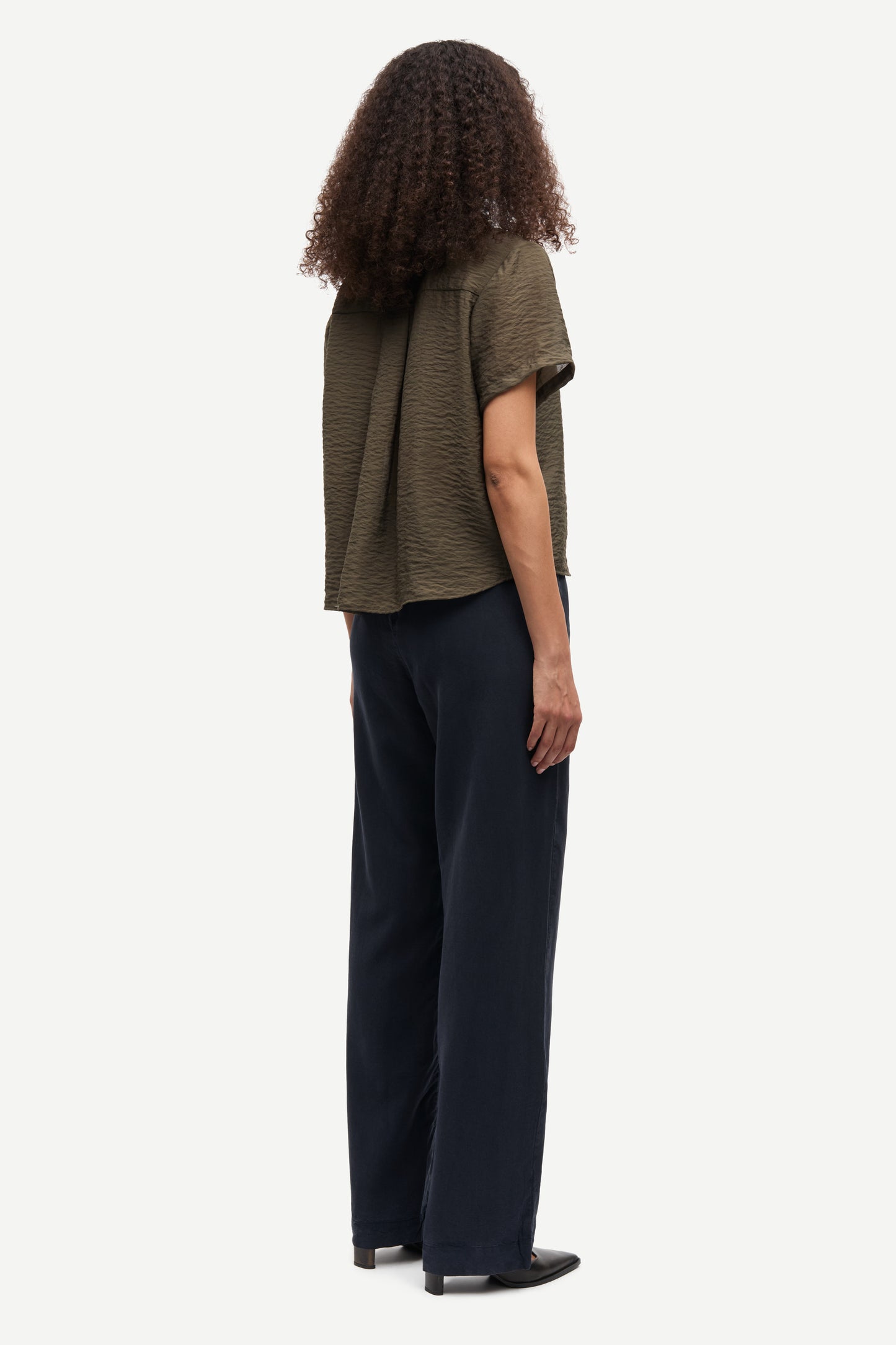 Saminna SS Shirt, Deep Forest