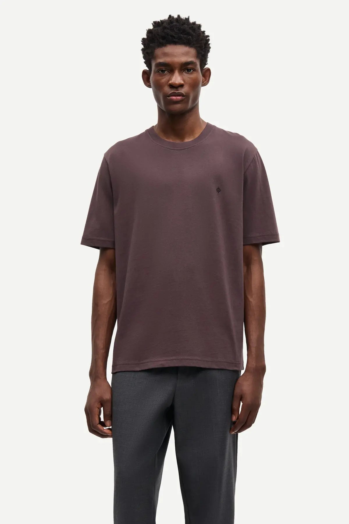 Saotto T-shirt, Black Coffee