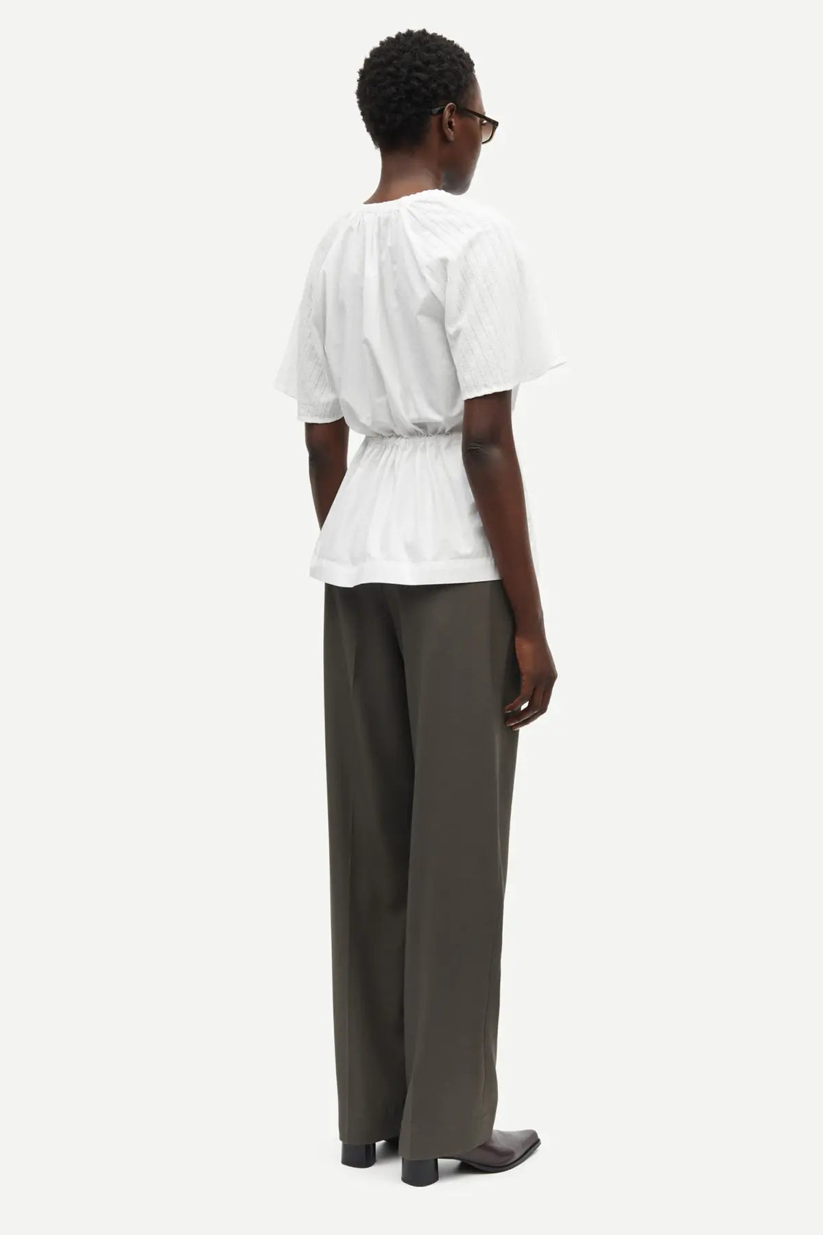 Satoma Blouse, White
