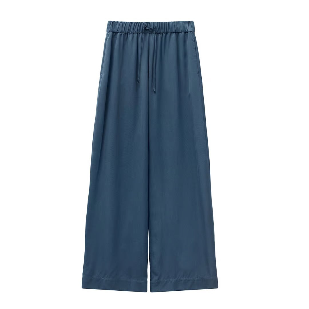 Vacan Pants Ocean Blue Lyocel