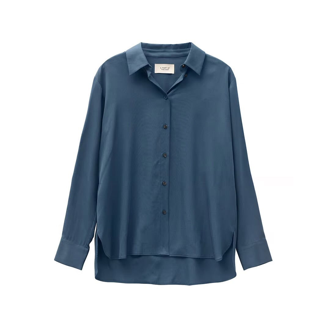 Daily Shirt Ocean Blue Lyocel