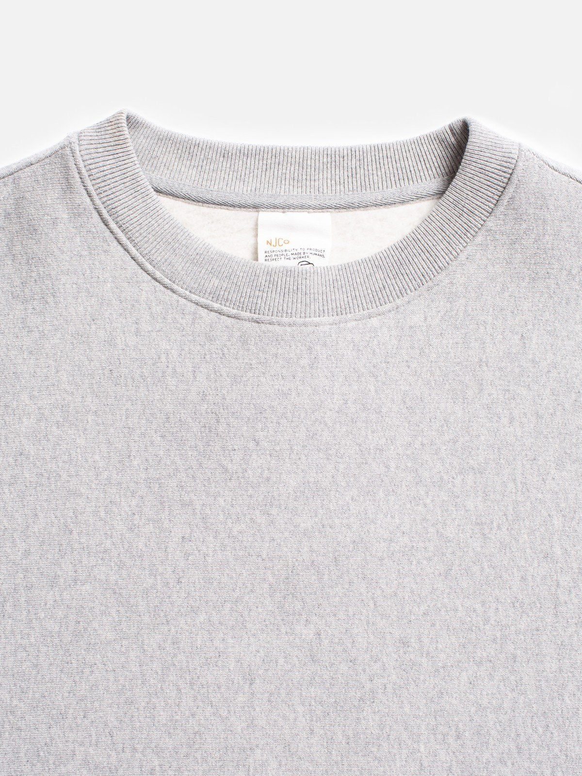Hasse Sweater Crew Neck, Greymelange