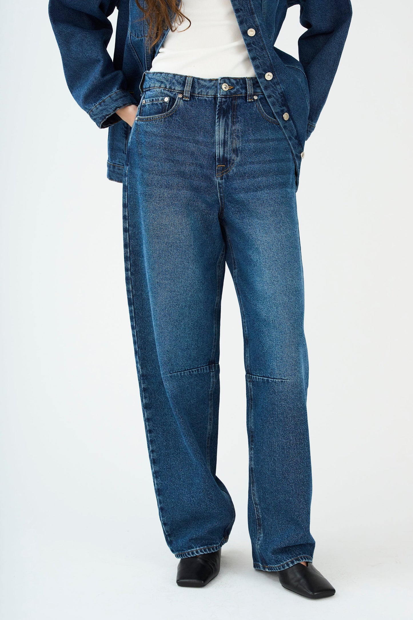 Janice Slung Jeans, Wash Waterford