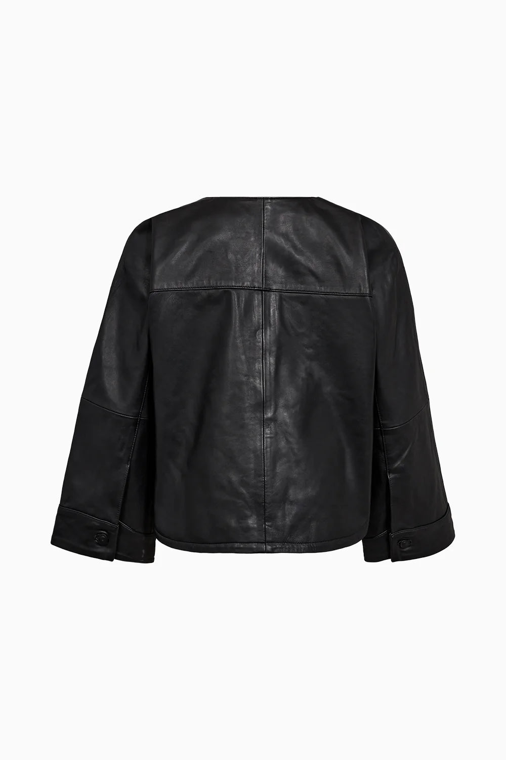 Kylie Jazz Leather Jacket, Black