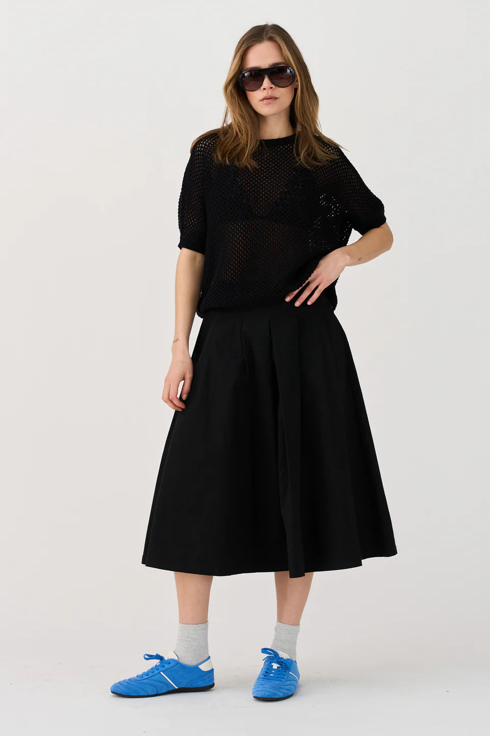 Morisette Solar Skirt, Black