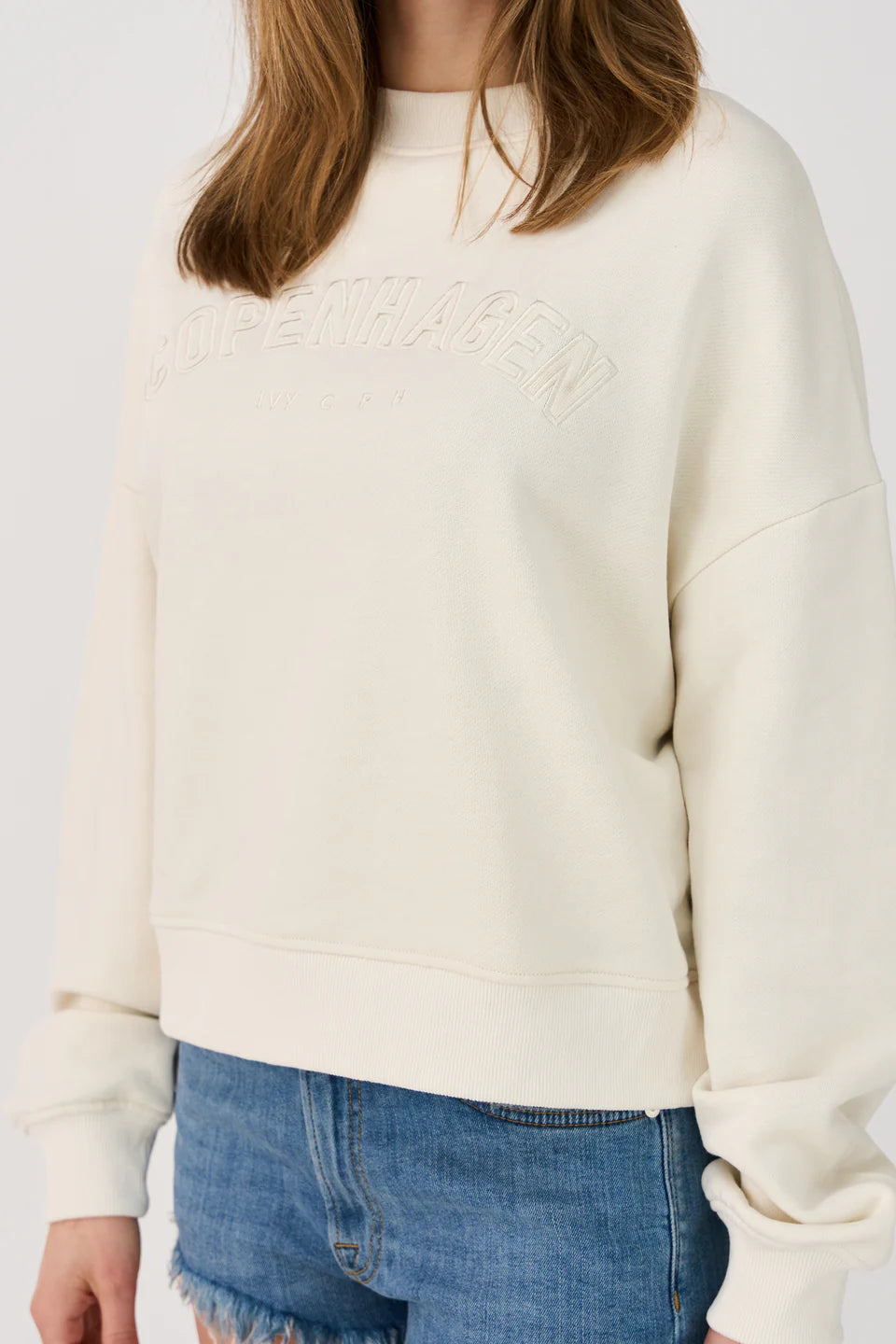 Suki Oversize Sweat, Ecru