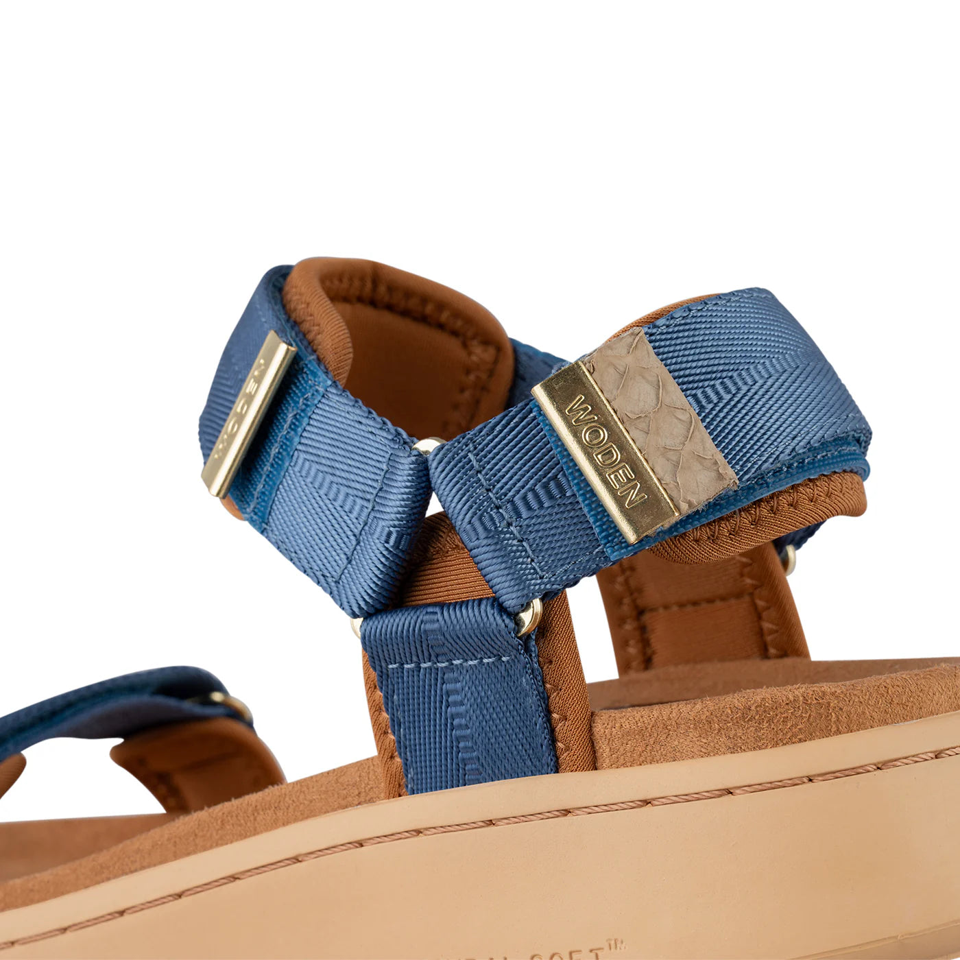 Line Sandal, Old Denim