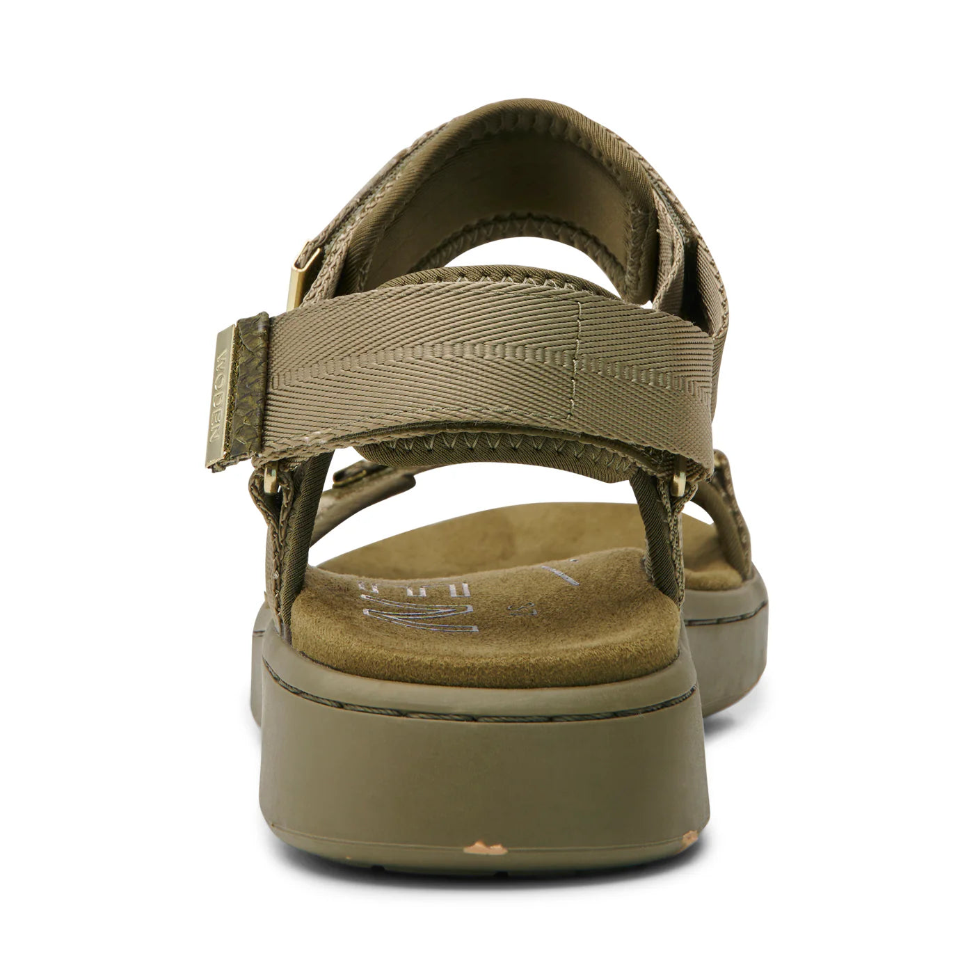 Line Sandal, Dark Olive