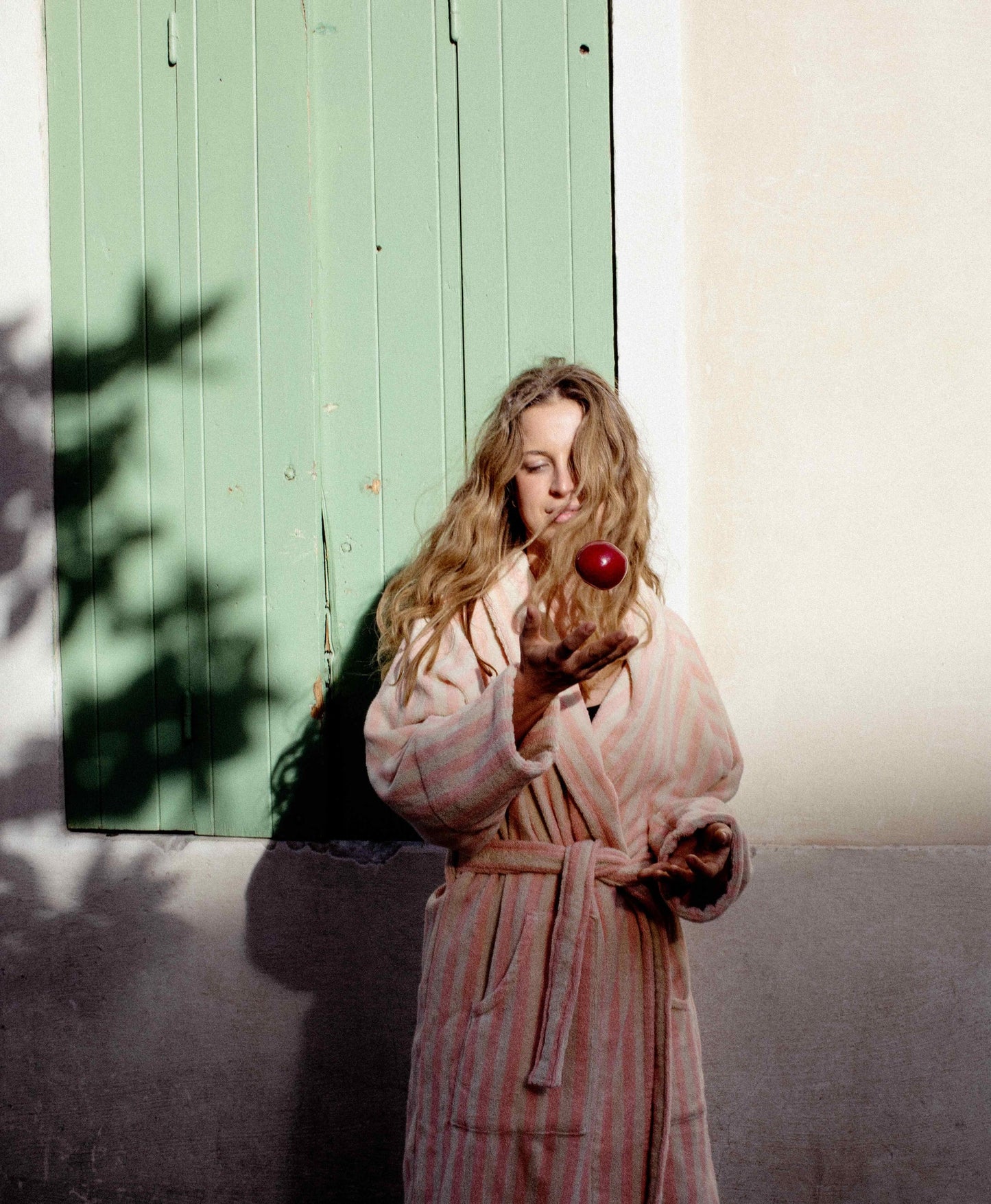Naram Bathrobe, Tropical & Creme