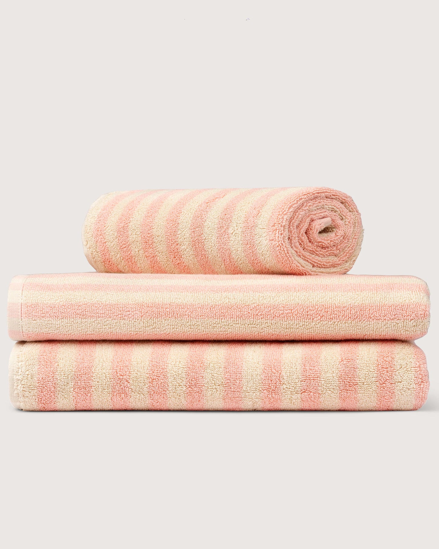 Naram Bath Towel, Tropical & Creme