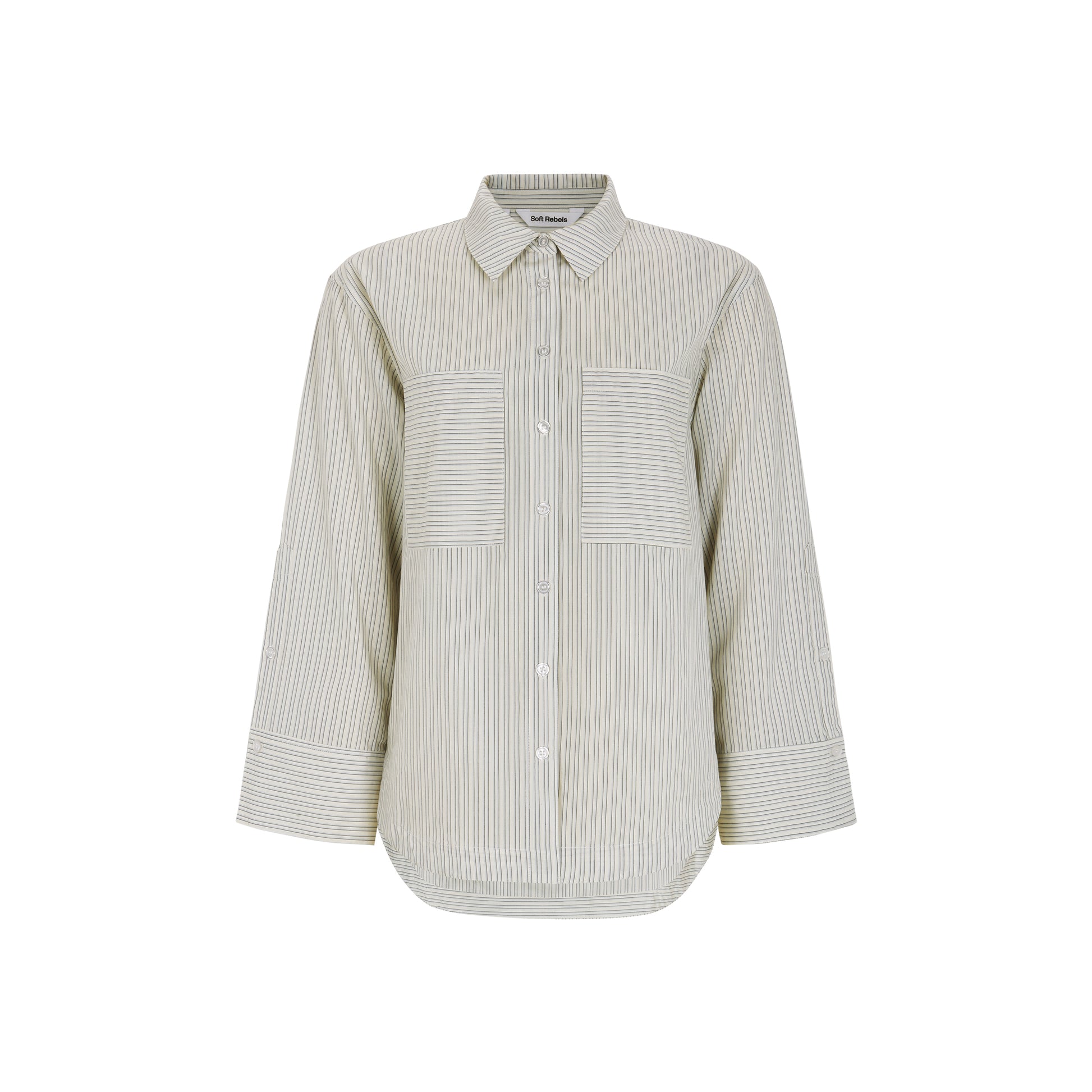 SRPeggy Shirt Snow White Stripe