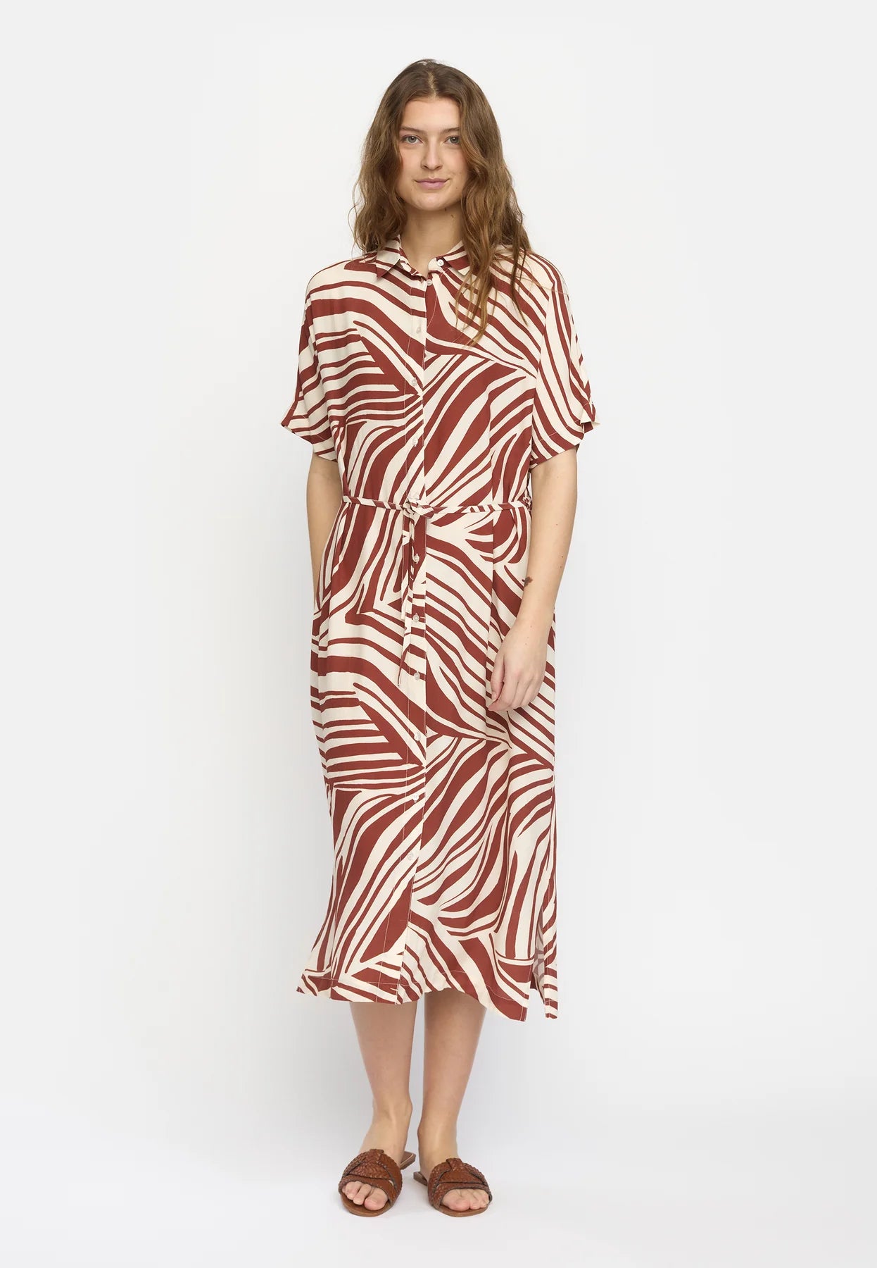 SRBilly Dress, Brandy Brown