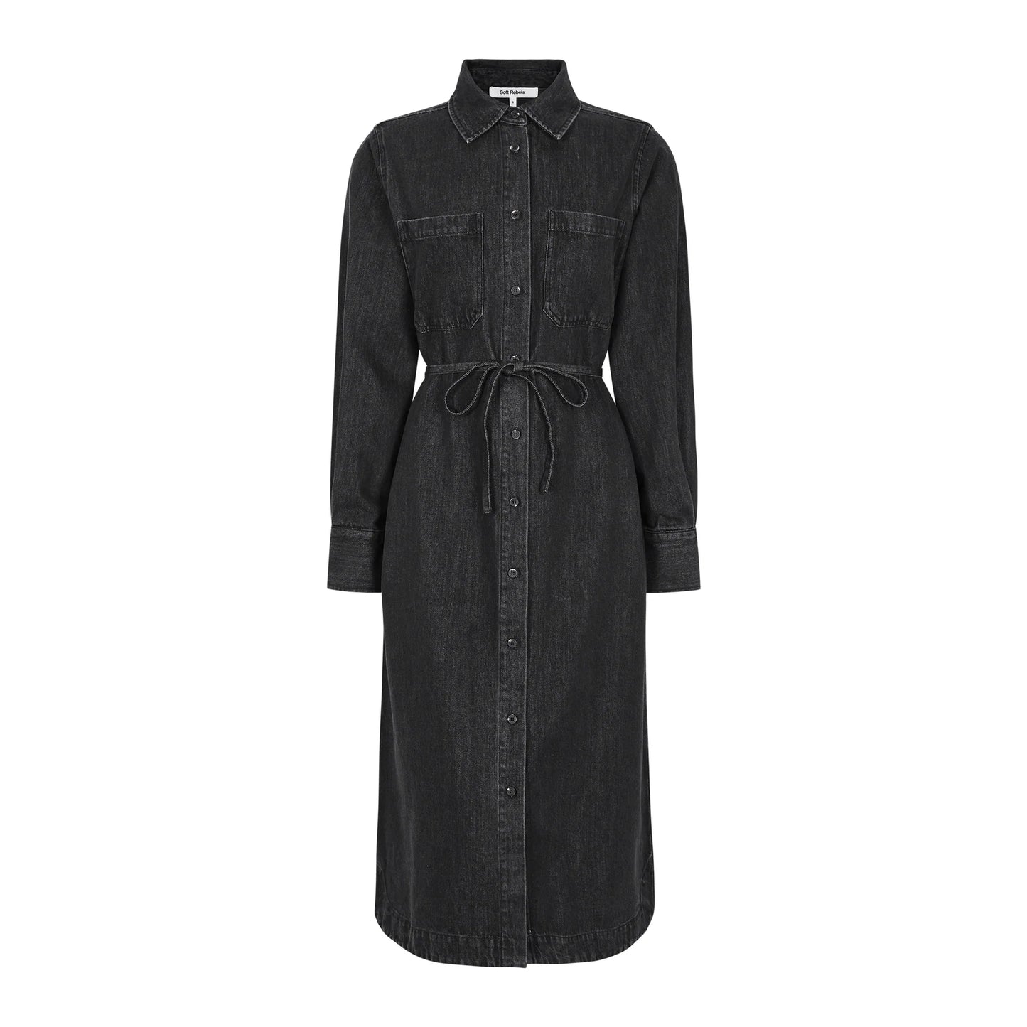 SRKeira Dress Washed Phantom