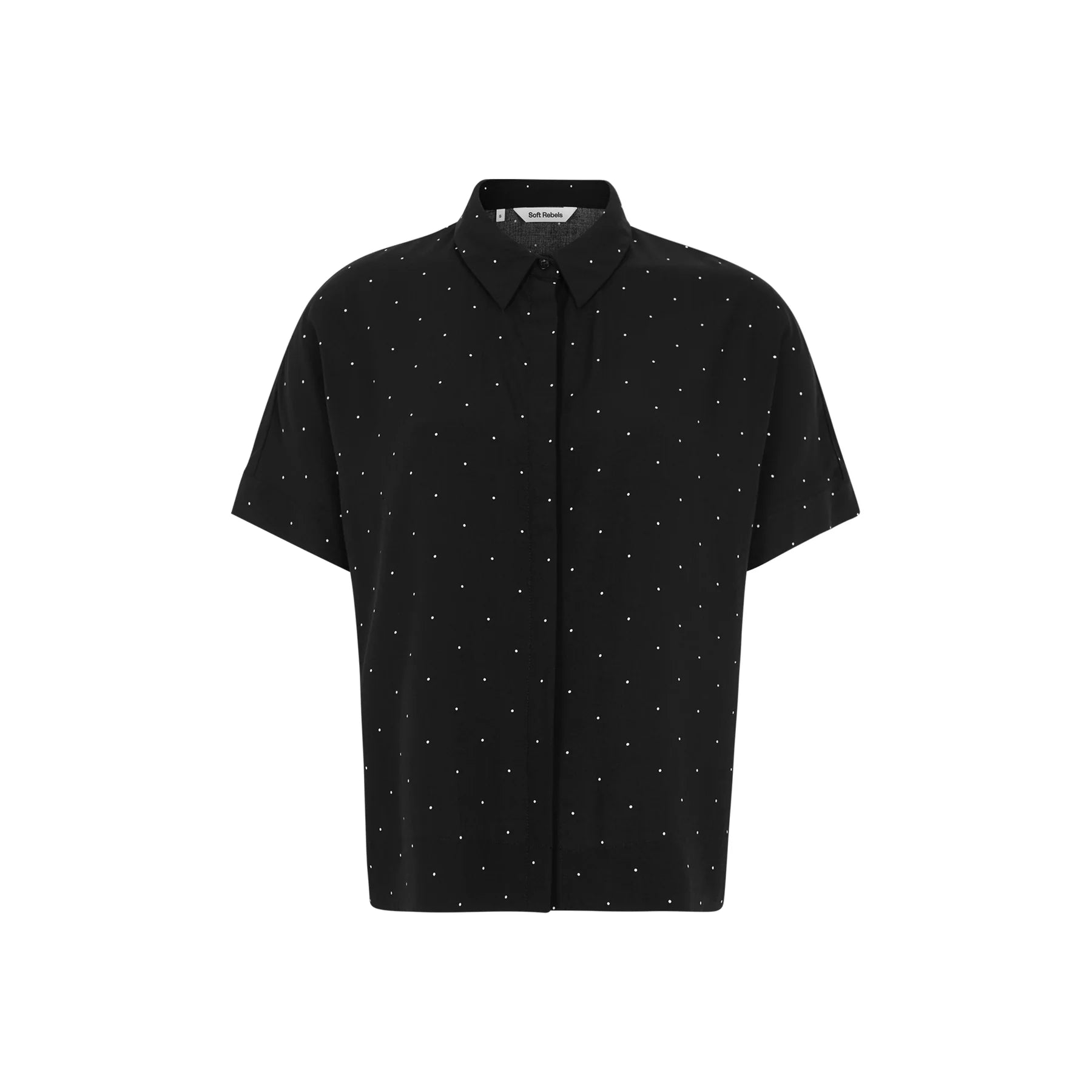 SRMargot Freedom Dot SS Shirt Black