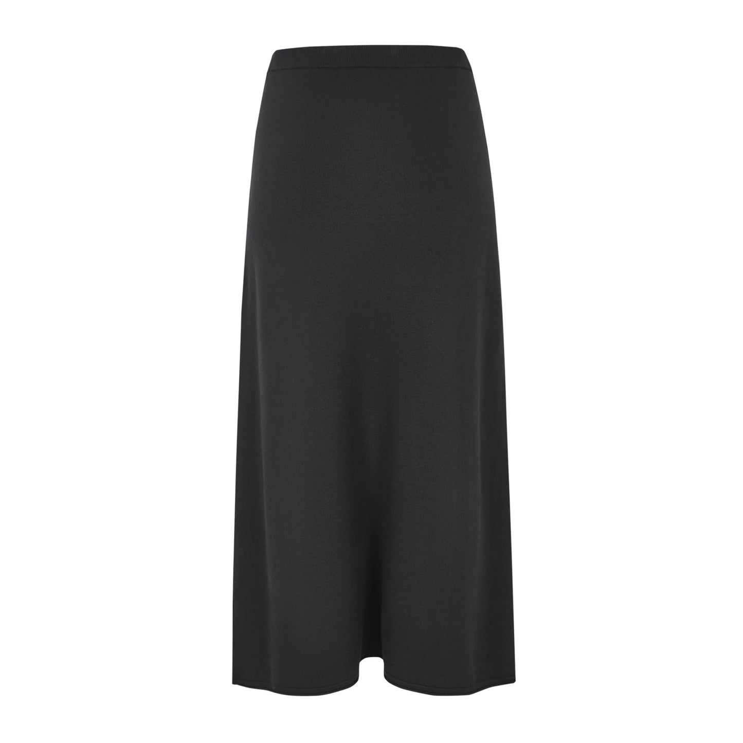 SRMarla Midi Skirt Knit, Black