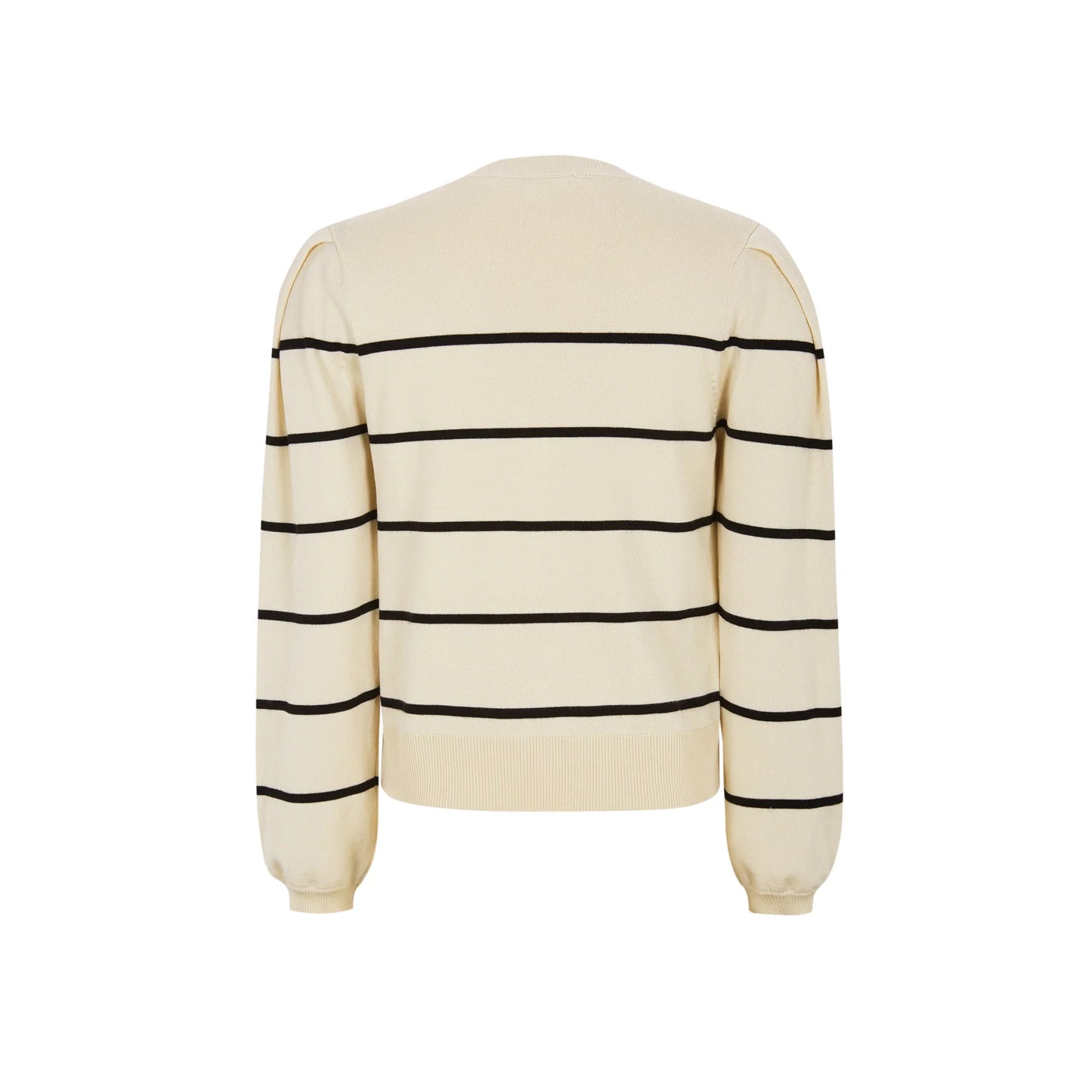 SRMarla O-neck Stripe Knit, Arctic Wolf