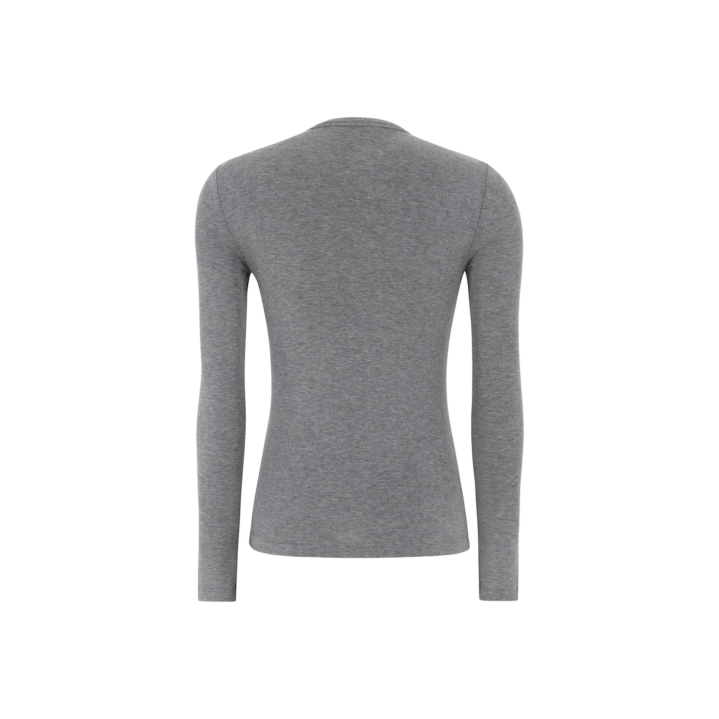 SRRoman O-neck, Medium Grey Melange