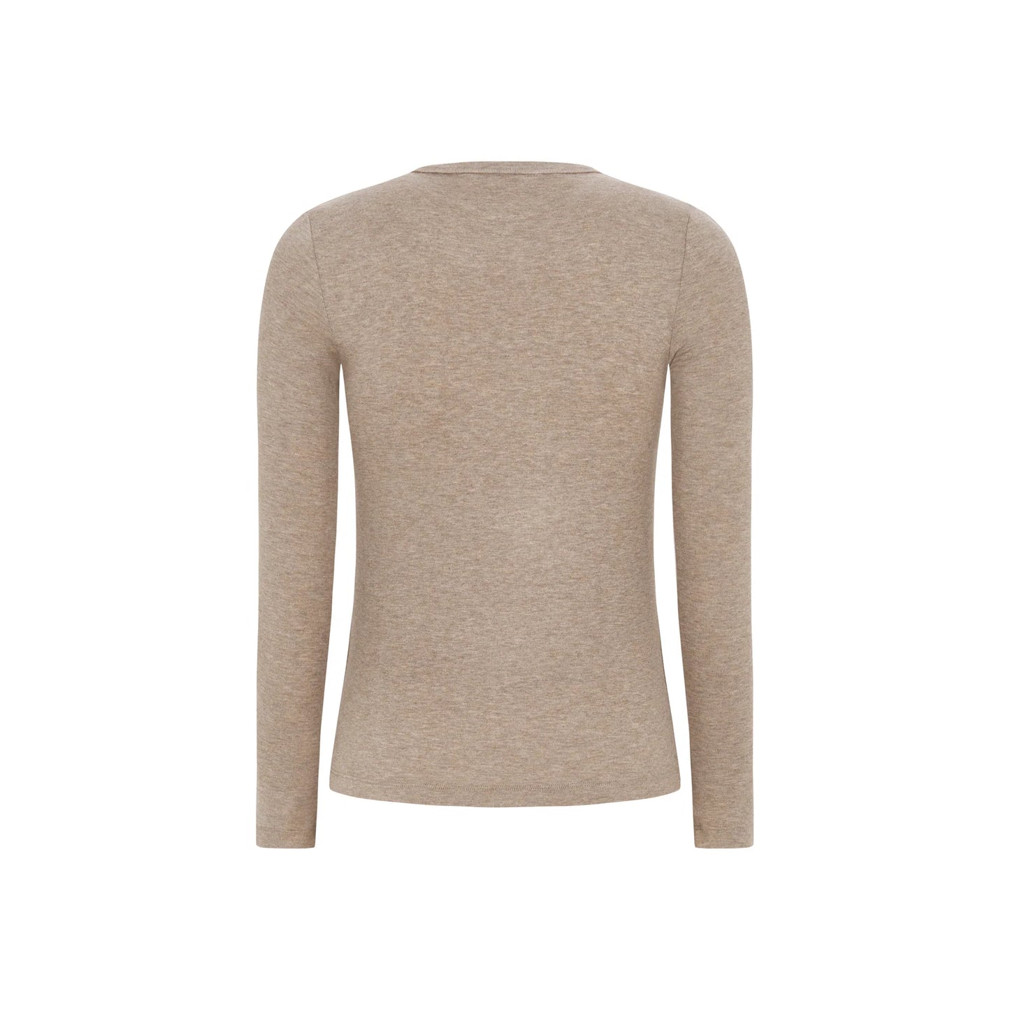 SRRoman O-neck, Silver Mink Melange