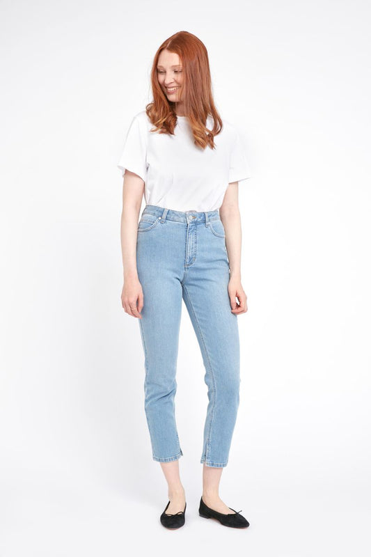 Katelyn 241 Ankle Split Chalk Blue