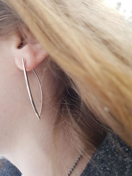 Lollos Silver Örhängen "Leaf"